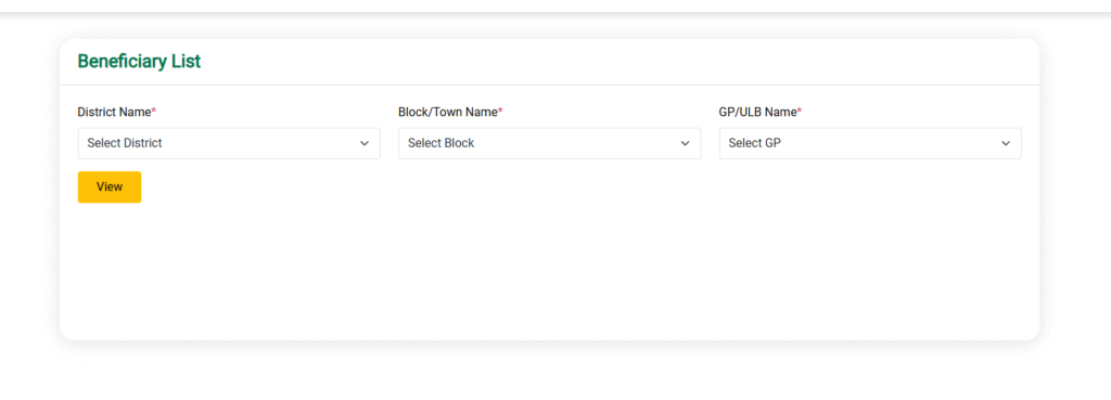 Find Beneficiary List
